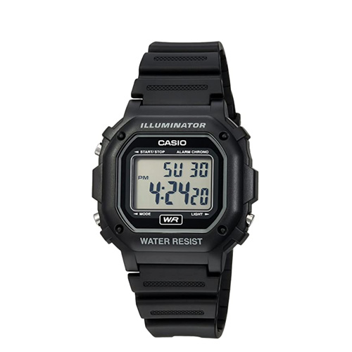 Casio Illuminator Collection Black Resin Strap Digital Watch