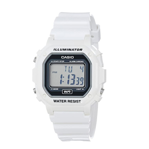 Casio Classic White Resin Band Watch