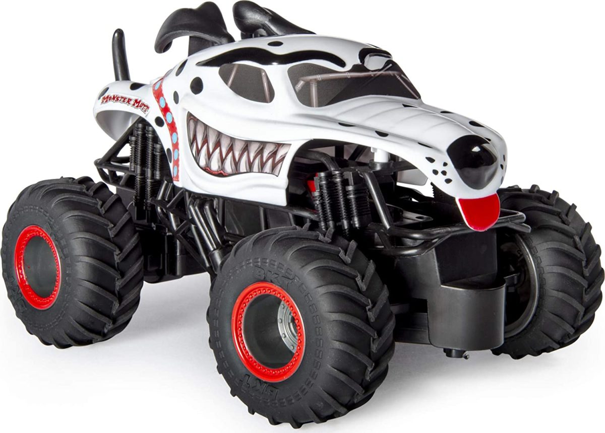 Monster Jam Official Monster Mutt Dalmatian Remote Control Monster   Monster Jam Mutt 4 1200x860 