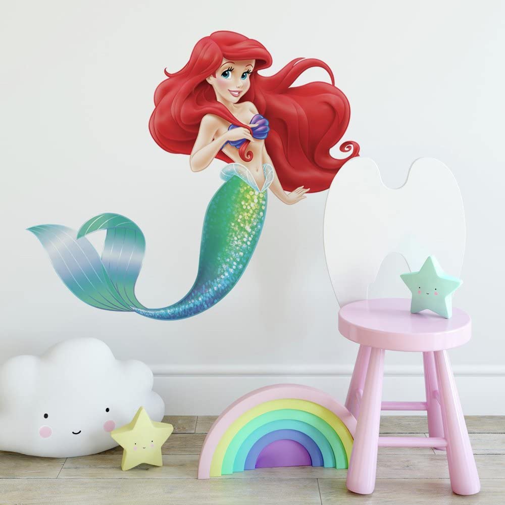 RoomMates The Little Mermaid Peel And Stick Giant Wall Decals
