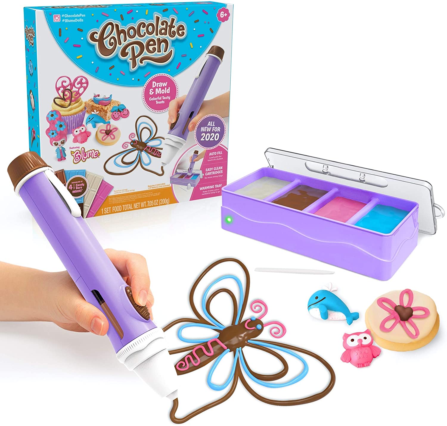Real Cooking Chocolate Pen — Draw in Chocolate and DIY Your Own Baking Creations!