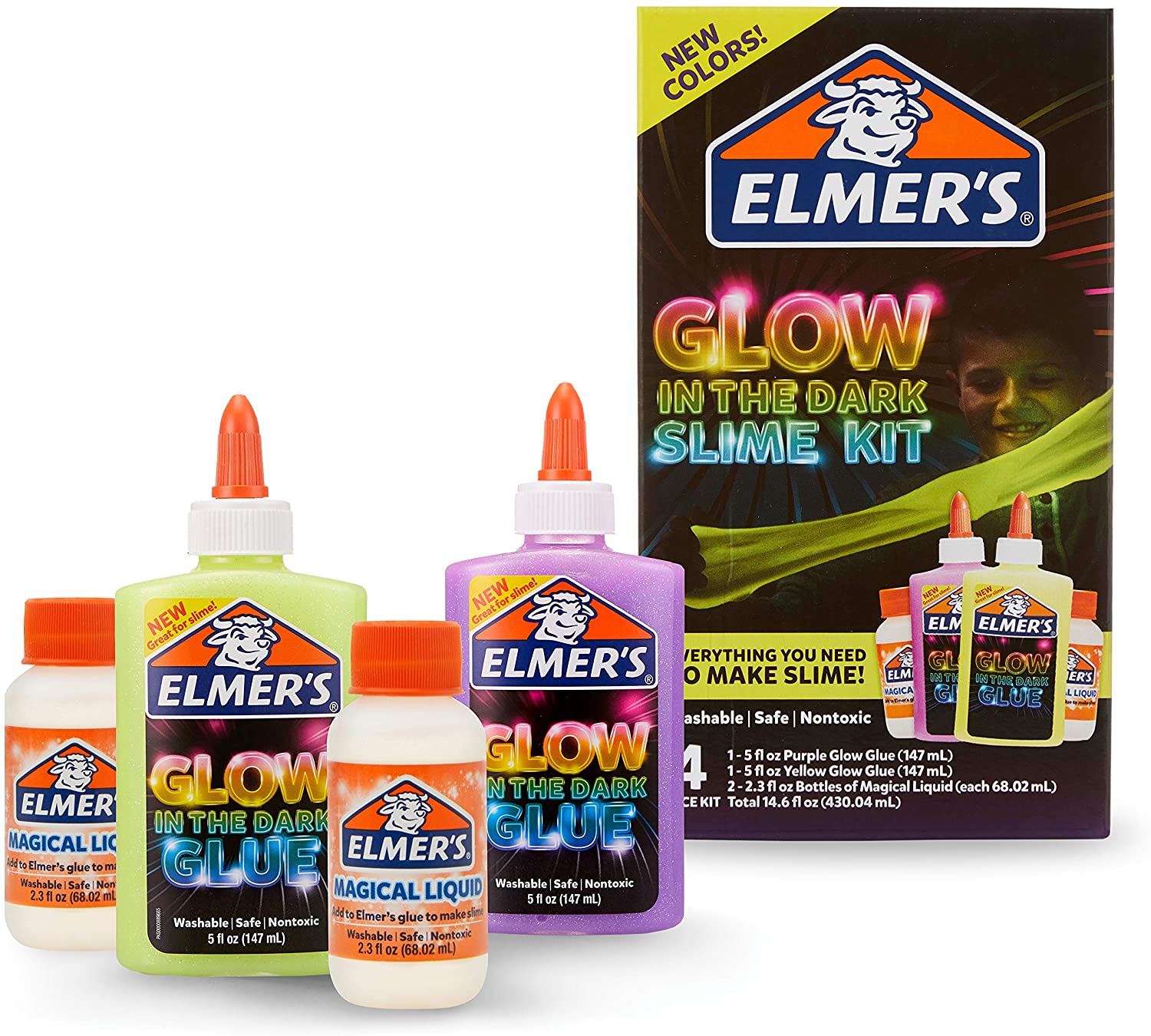 Elmer’s Glow In The Dark Slime Kit