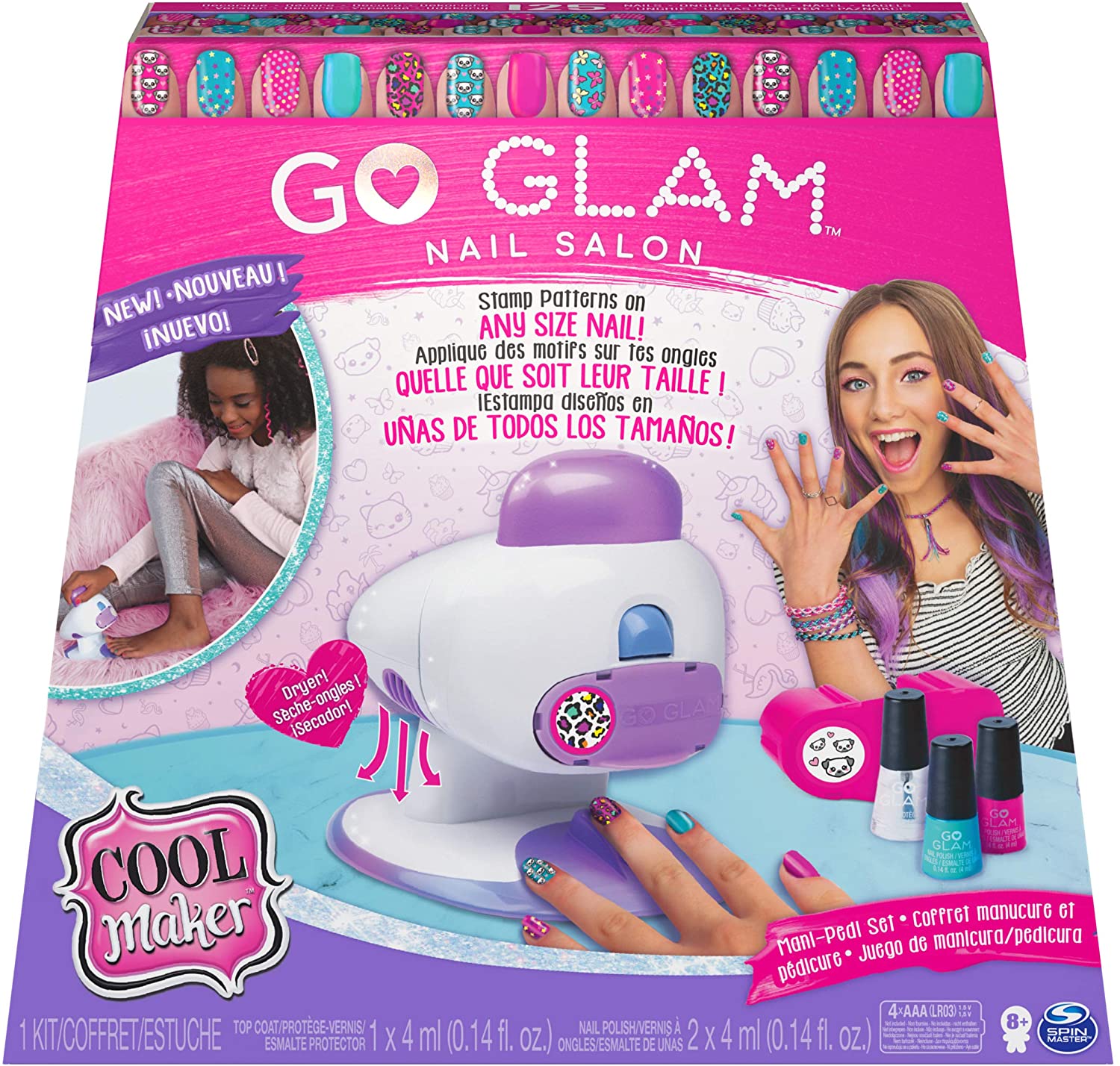 Cool Maker Go Glam Nail Salon Mani-Pedi Set