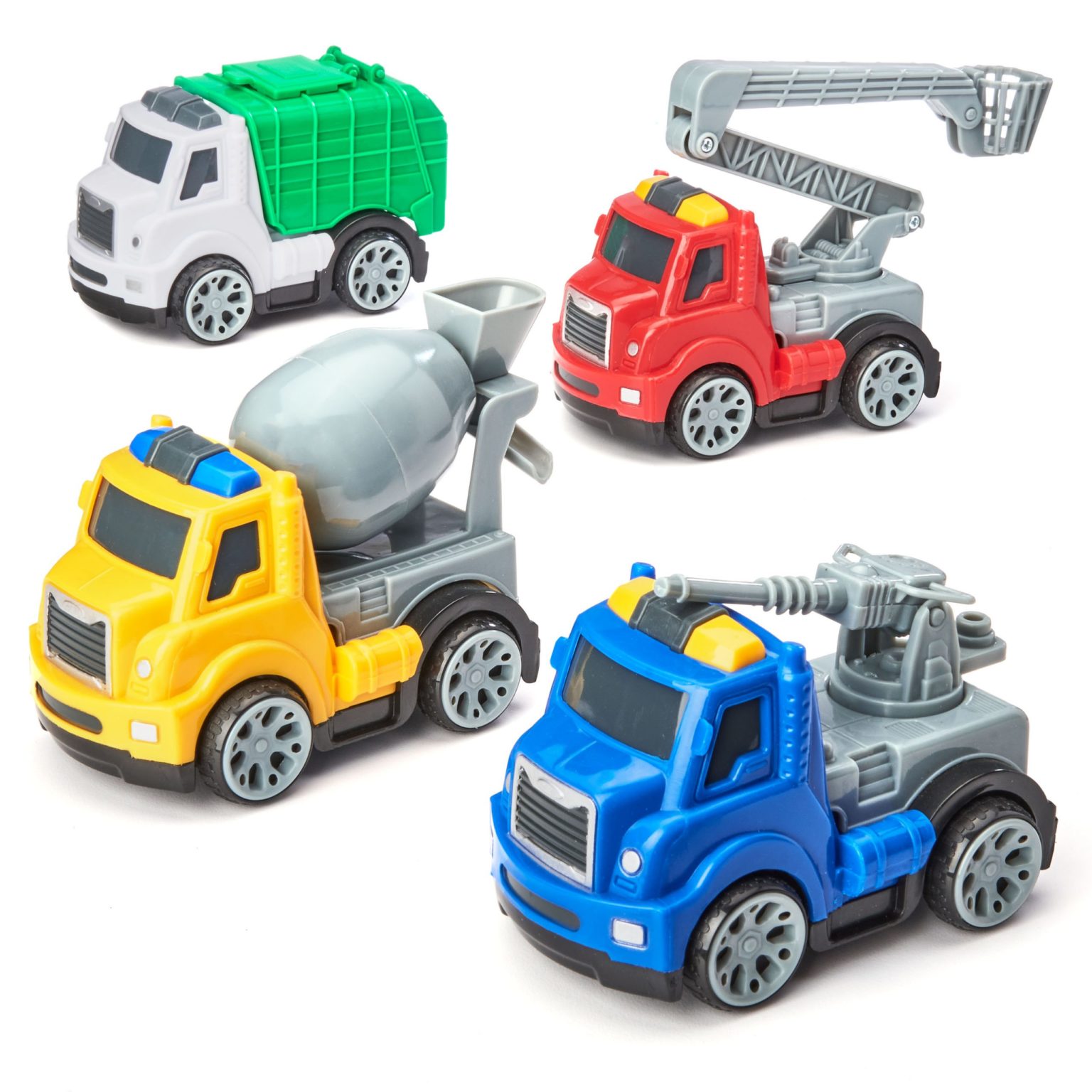 Kid Connection Utility Trucks Play Set, 4 Pieces – Shop876kids