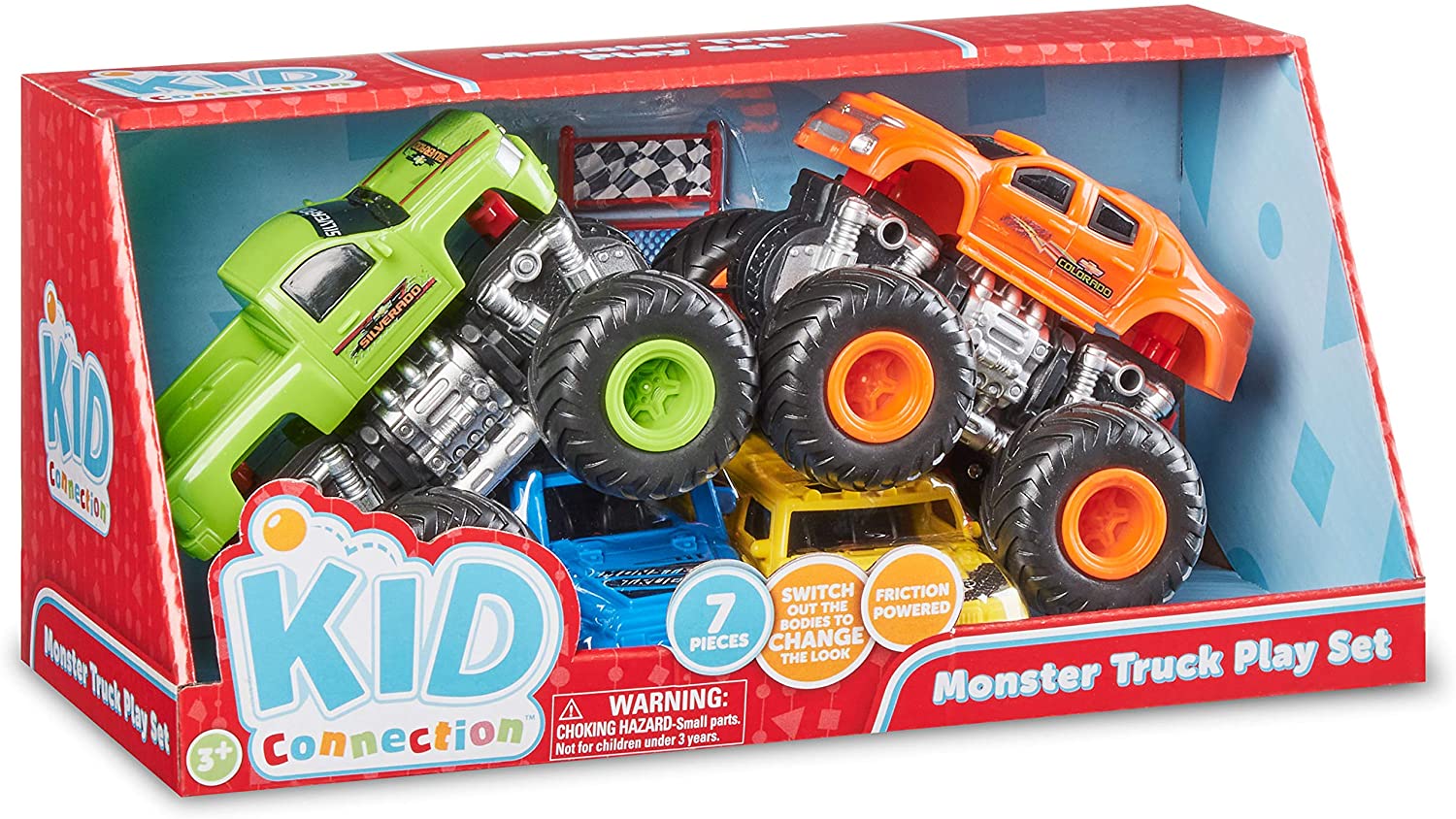 Kid Connection Monster Truck Play Set, 7 Pieces Shop876kids
