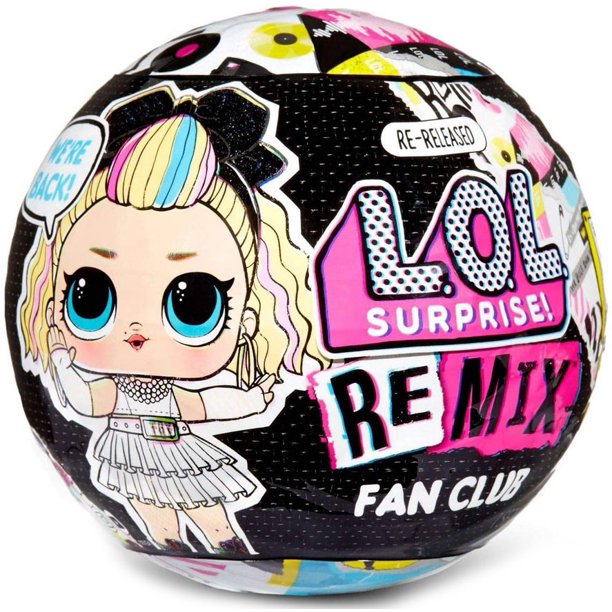 L.O.L. Surprise! Remix Fan Club – Re-released Doll with 7 Surprise