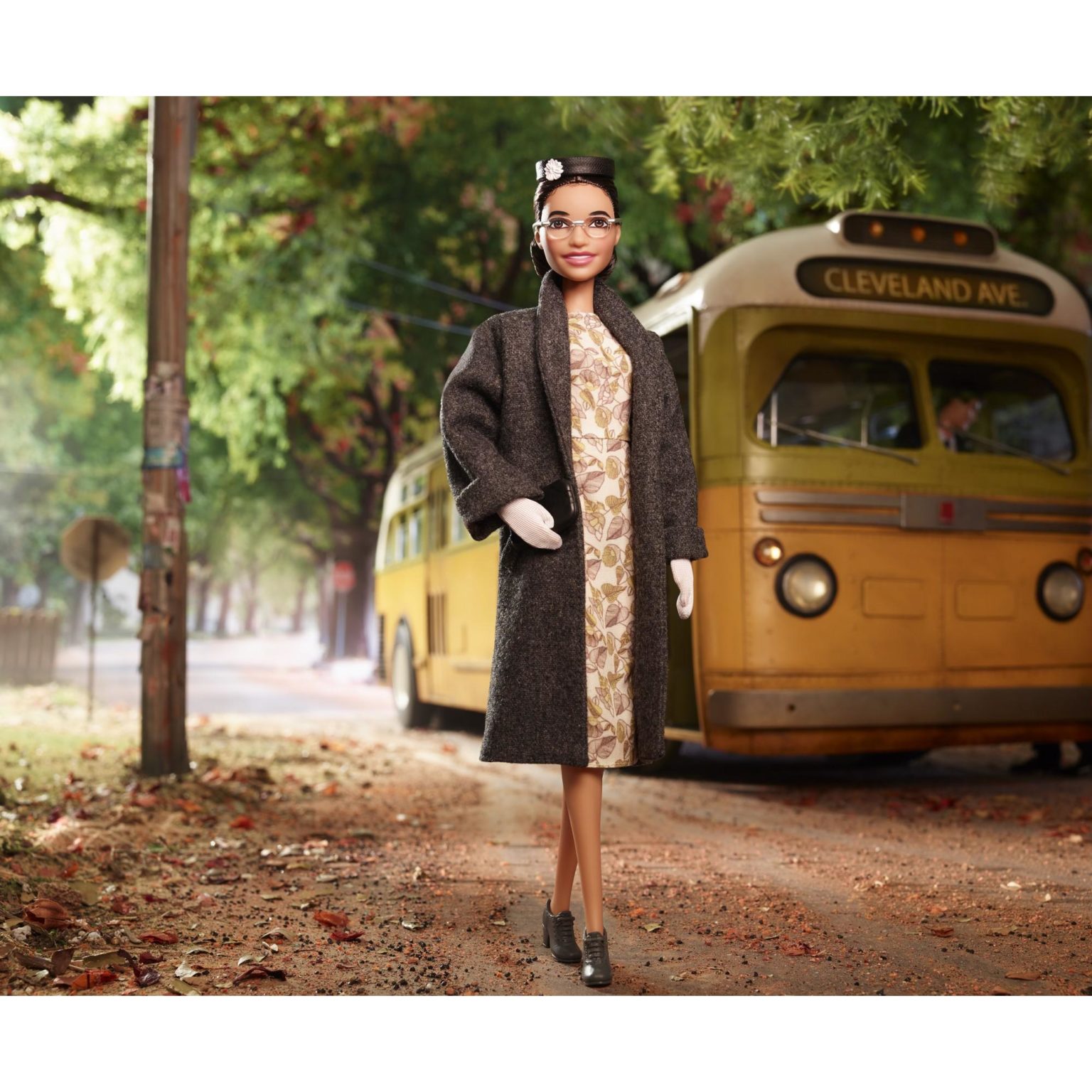 barbie inspiring women rosa parks doll