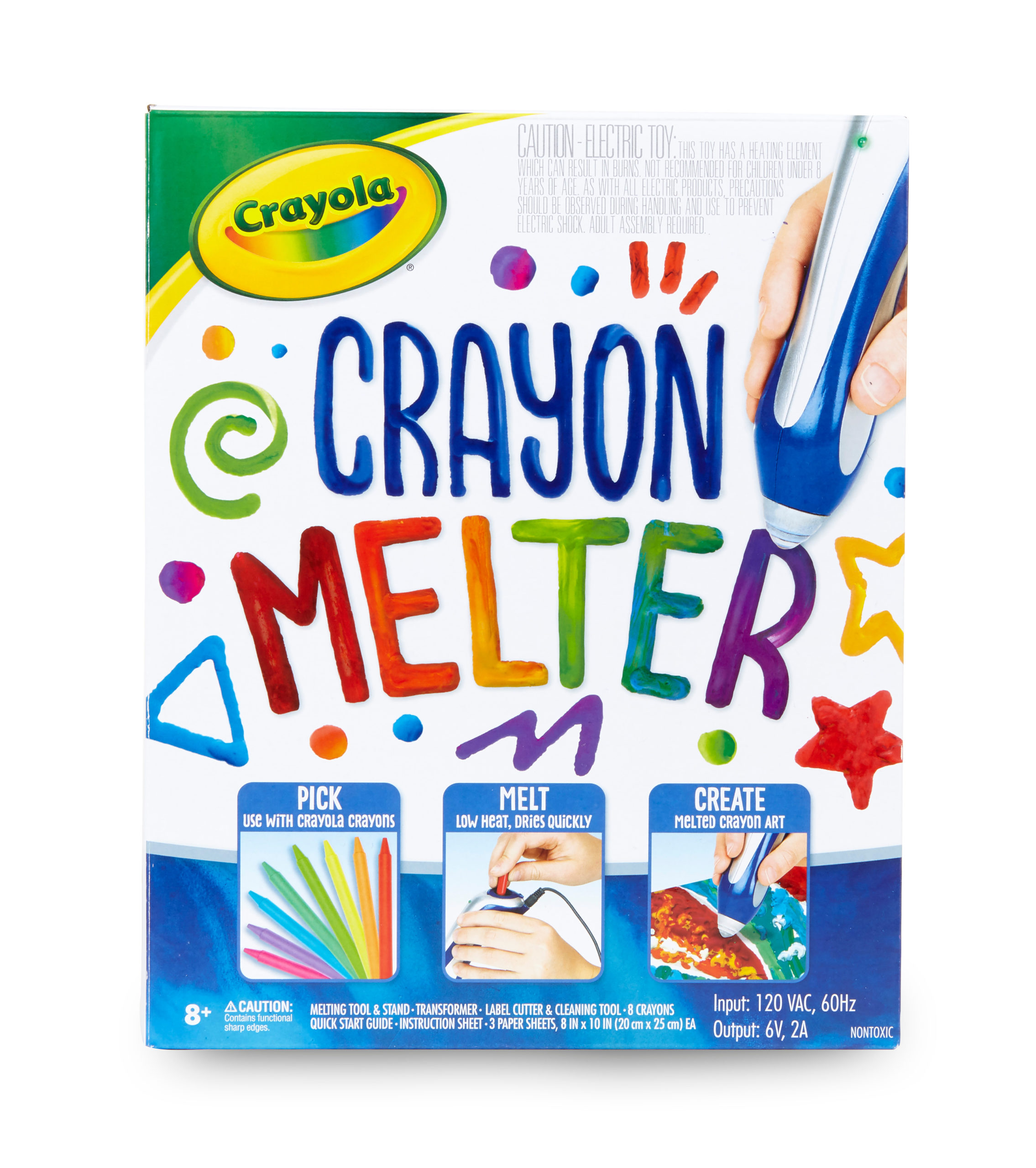 Crayola Crayon Melter Kit with Crayons, Gift for Kids, Unisex Child