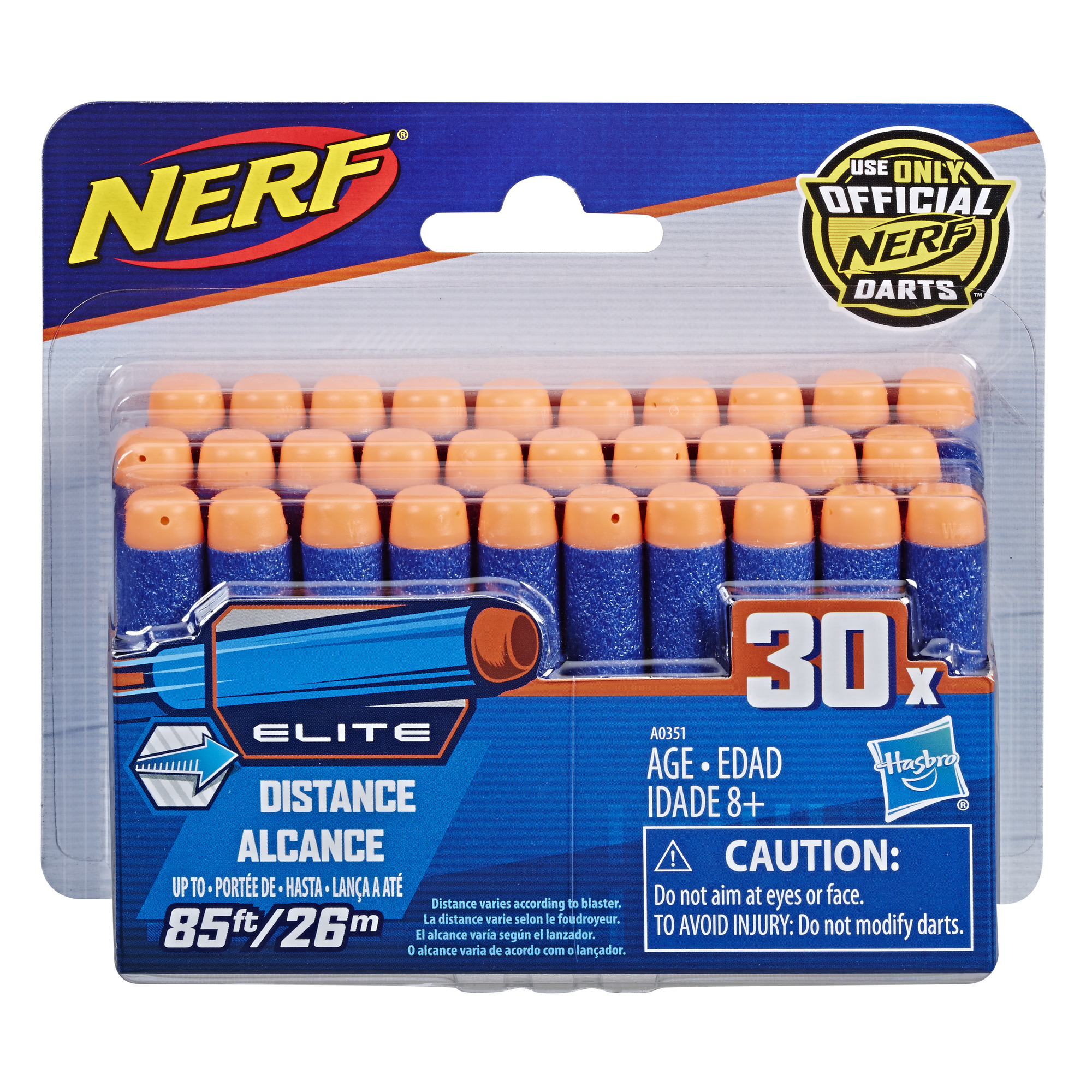 Nerf Official 30 Dart Elite Refill Pack