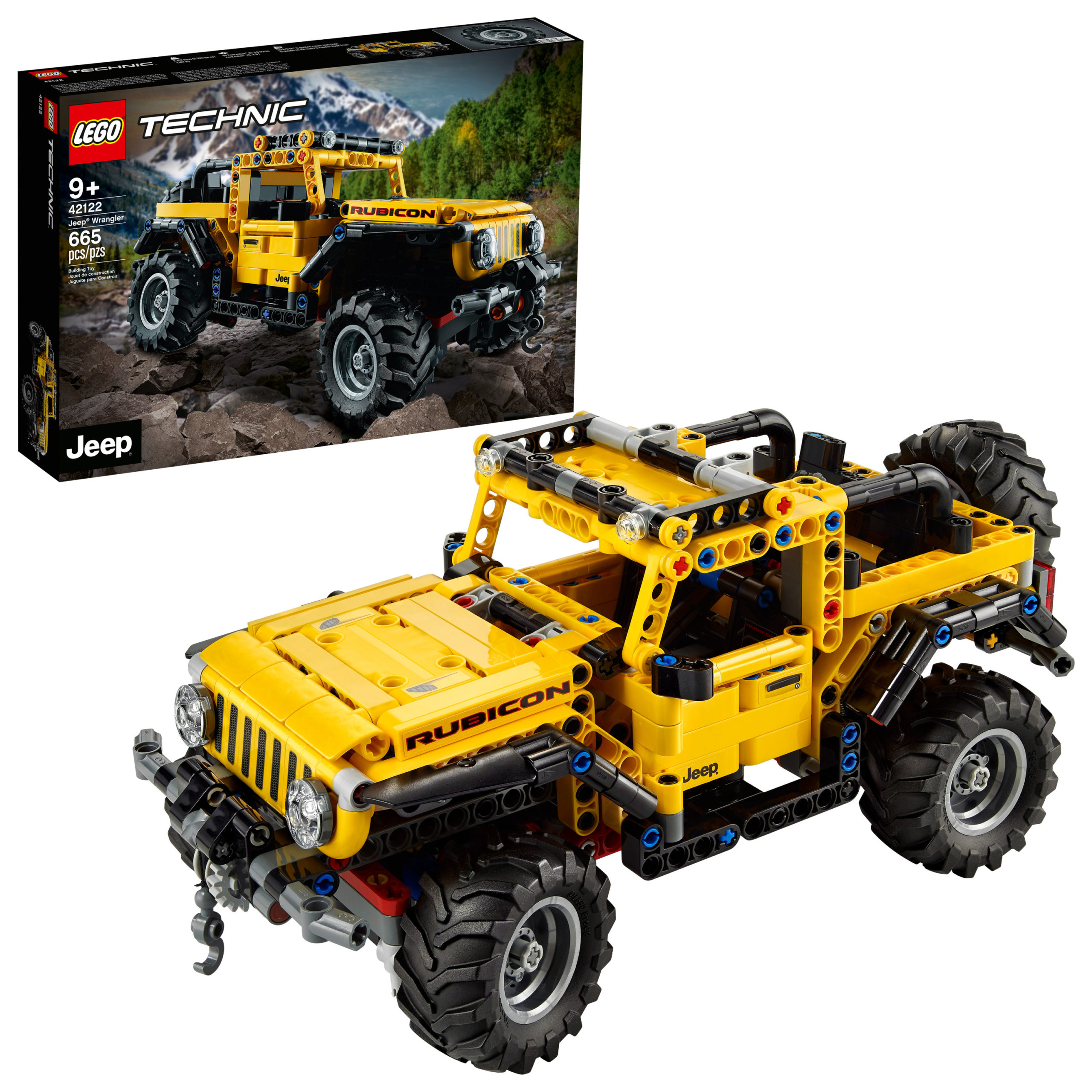 LEGO Technic Jeep Wrangler 42122 (665 Pieces)