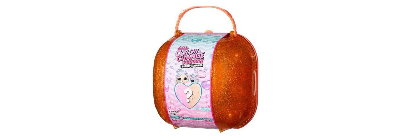 L.O.L. Surprise! Color Change Bubbly Surprise Orange with Exclusive Doll & Pet