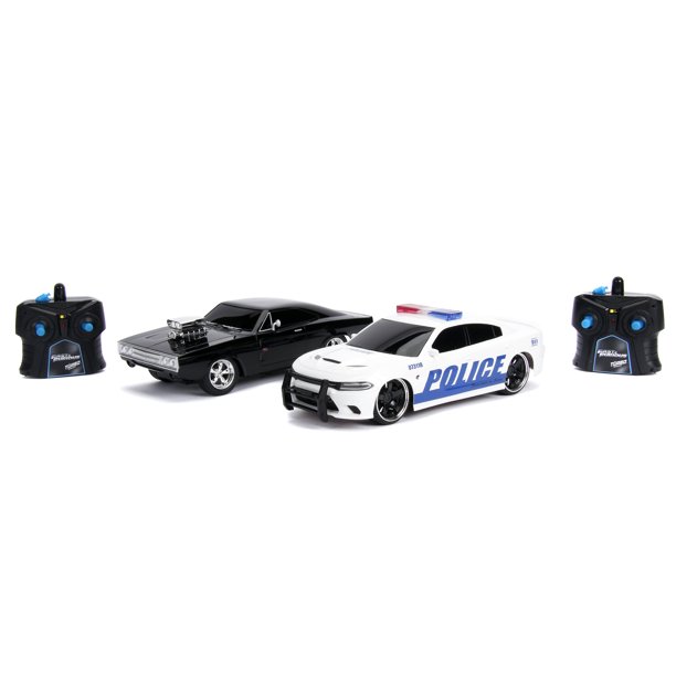Jada Toys – Fast and Furious 1:16 Scale RC Twin Pack, Dom’s Dodge Charger R/T