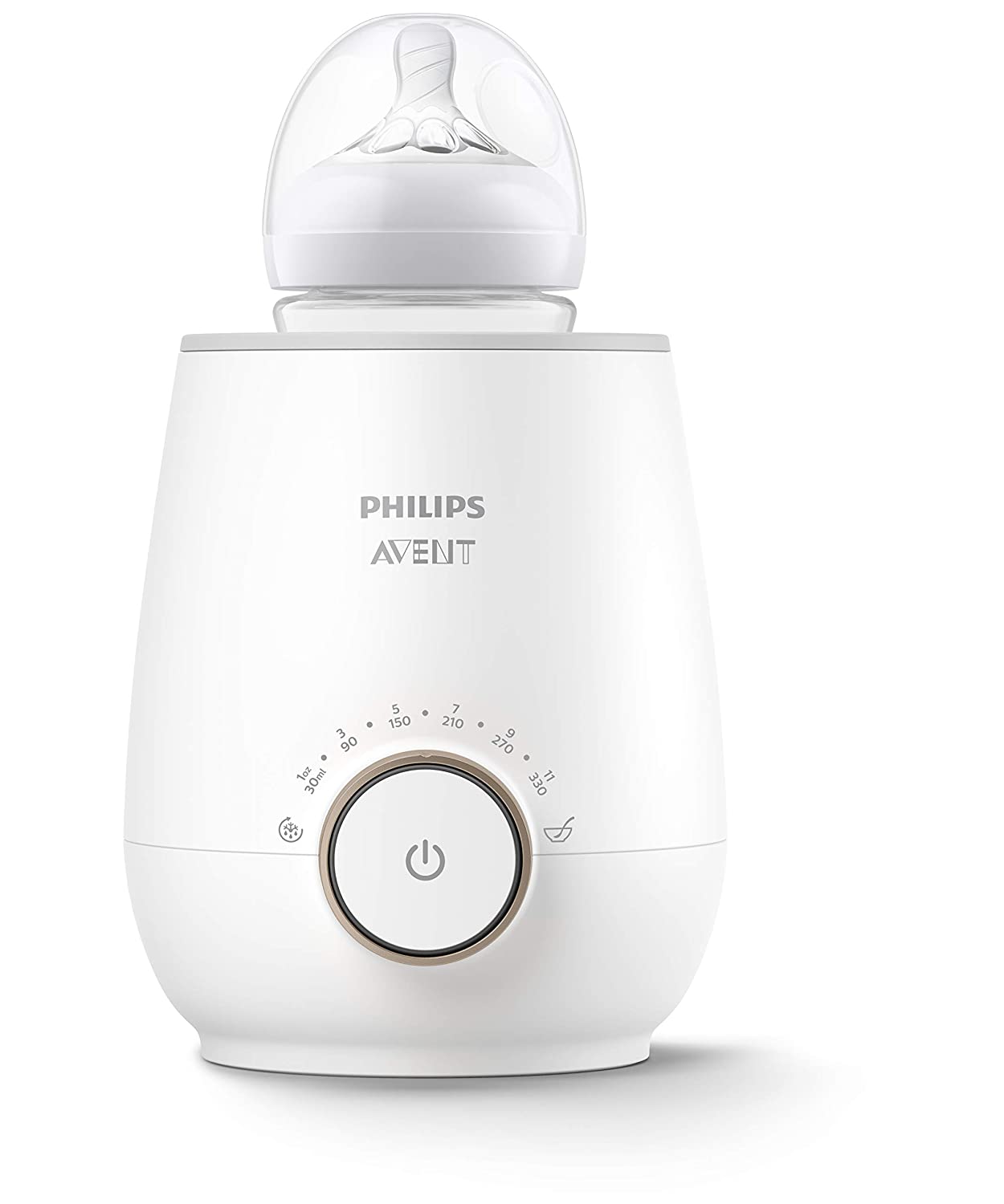 Philips Avent Fast Baby Bottle Warmer with Smart Temperature Control and Automatic Shut-Off