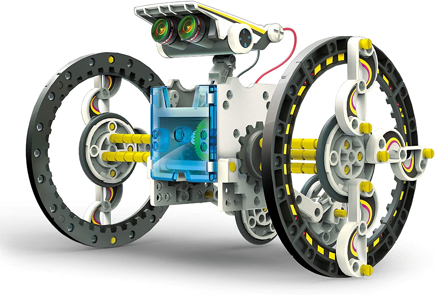 Teach Tech SolarBot.14, Transforming Solar Robot Kit, STEM Learning Toys for Kids 10+