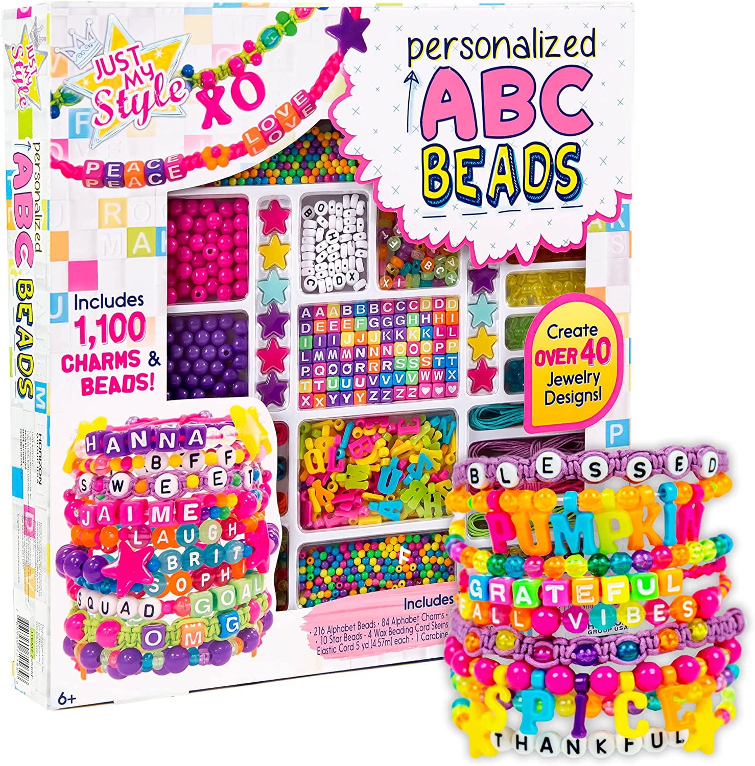 Just My Style ABC Beads- 1000+ Charms & Beads