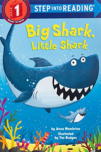 Big Shark, Little Shark (Step into Reading) Paperback