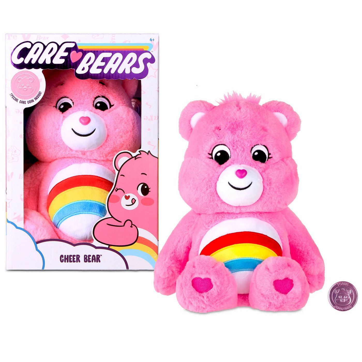 Care Bears Basic Cheer Bear 14″ Medium Plush Stuffed Animal