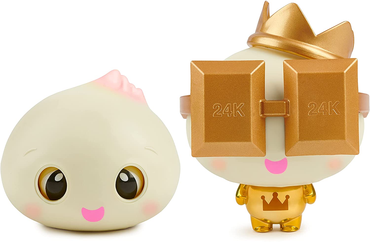 My Squishy Little Golden Dumpling – Interactive Doll Collectible with Accessories – Dart (Gold)