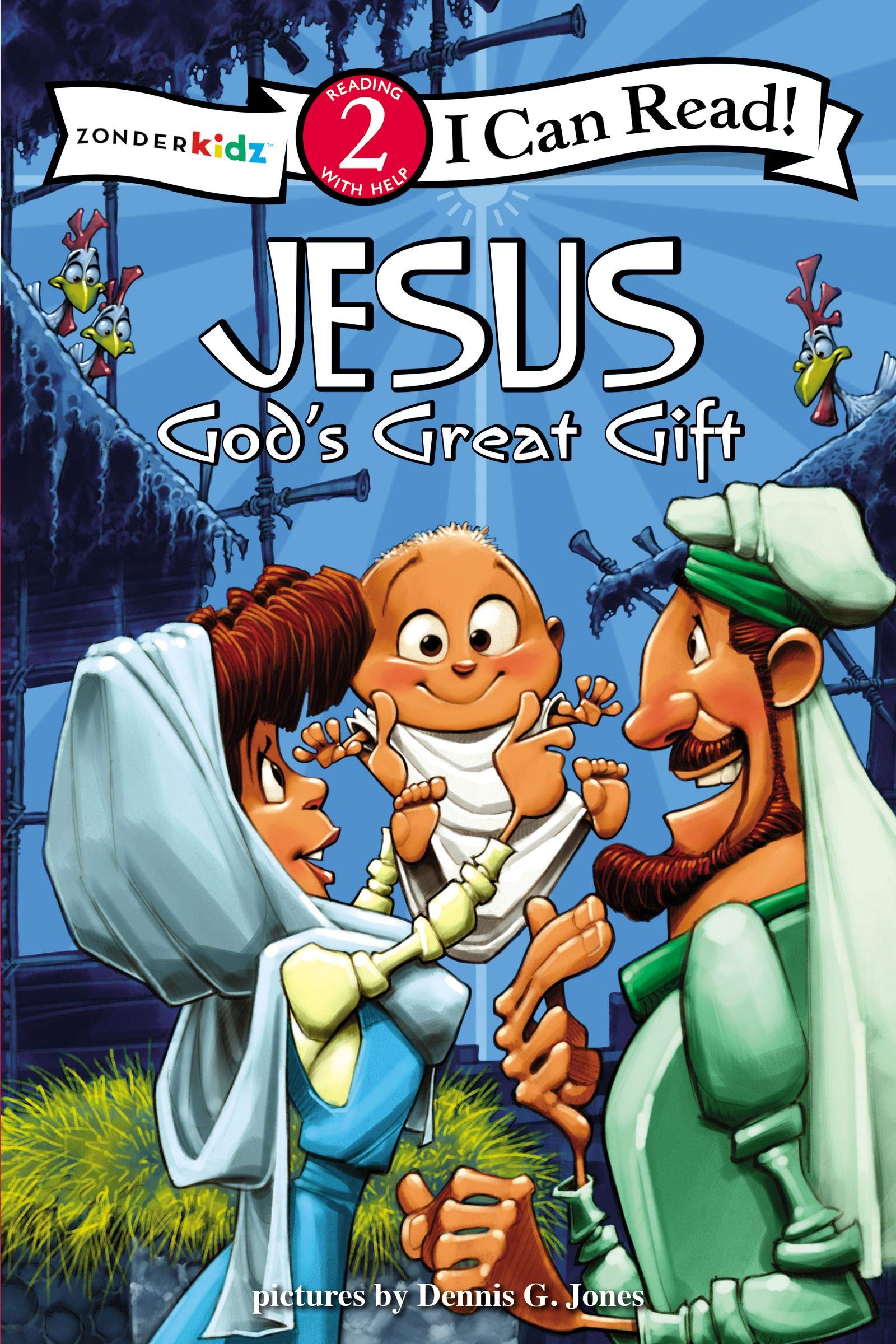 Jesus, God’s Great Gift: Biblical Values, Level 2 (I Can Read! / Dennis Jones Series) Paperback