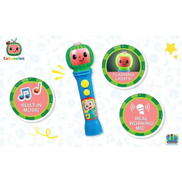 eKids Musical Toy Microphone for Kids with Builtin