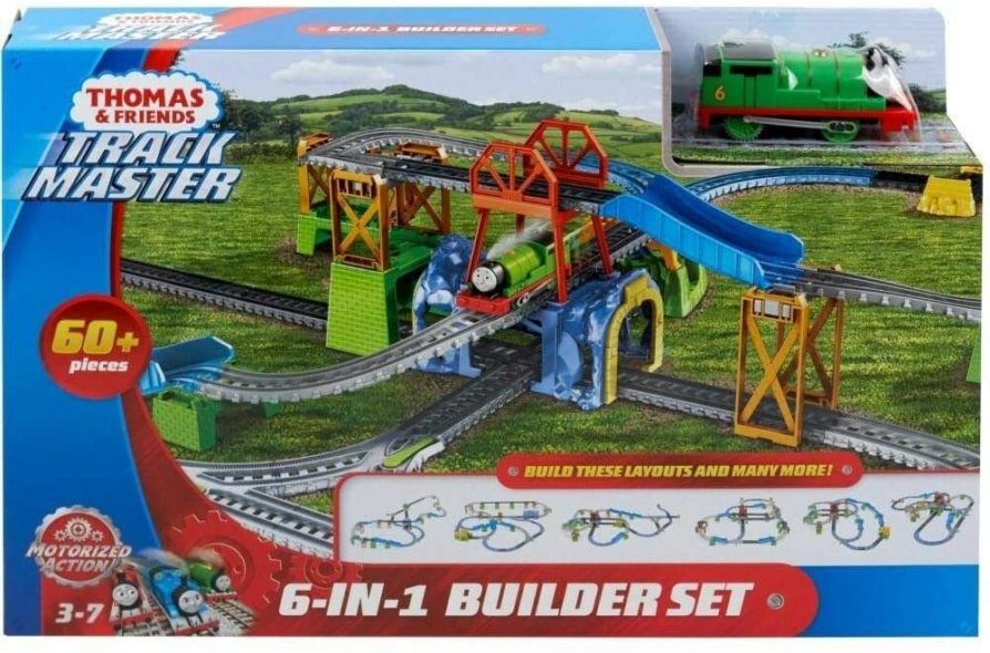 Fisher-Price Thomas and Friends Trackmaster 6-in-1 Builder Set Thomas ...