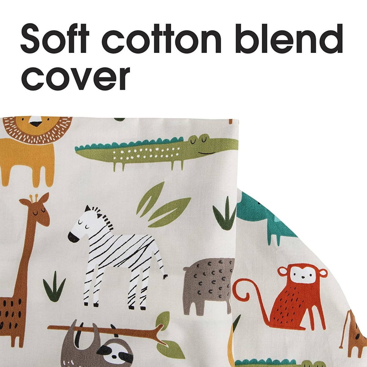 Boppy Nursing Pillow and Positioner—Original Neutral Jungle Colors