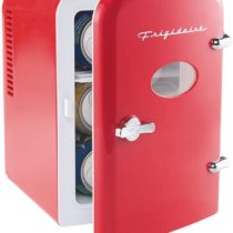 frigidair mini fridge red 1