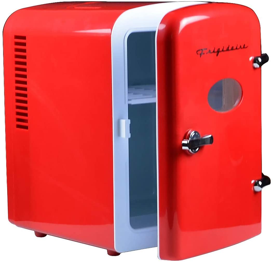 frigidair mini fridge red 3
