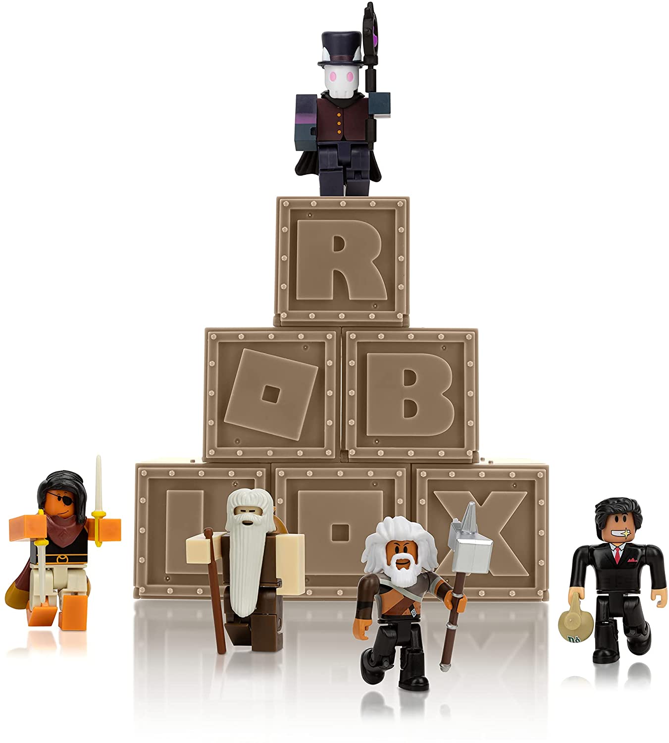 Roblox Action Collection – Series 10 Mystery Figure 6-Pack [Includes 6 Exclusive Virtual Items]