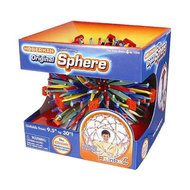 Hoberman Sphere Rainbow Science STEM Toy