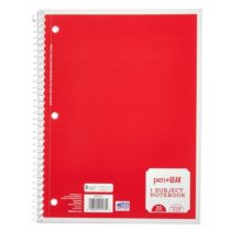 pen + gear notebook red 1