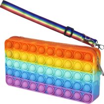 popit pencil case rainbow 1