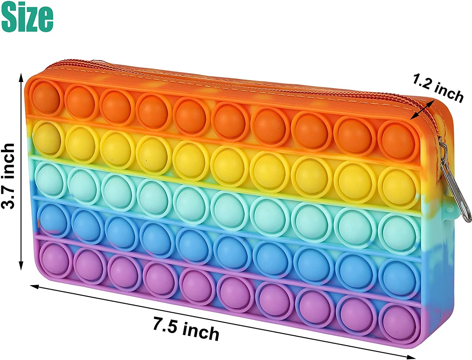 popit pencil case rainbow 2
