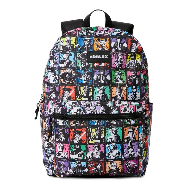 Roblox Unisex All Over Print Character Backpack Multi-Colo