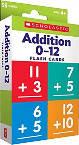 Flash Cards: Addition 0 – 12