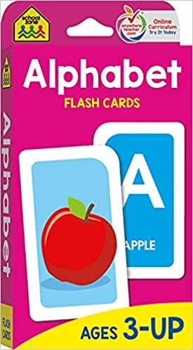 School Zone – Alphabet Flash Cards – Ages 3 and Up