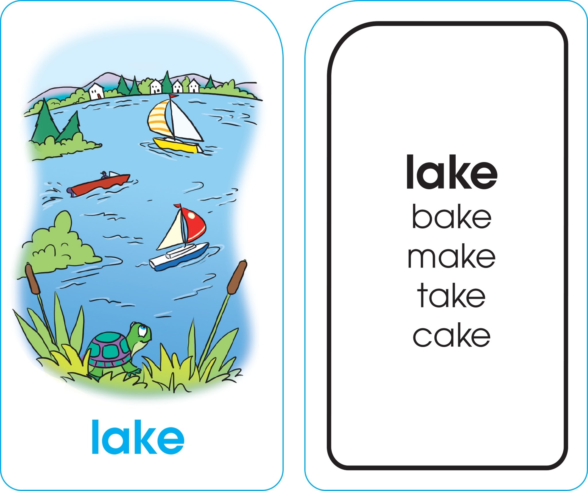 flash cards word families 3