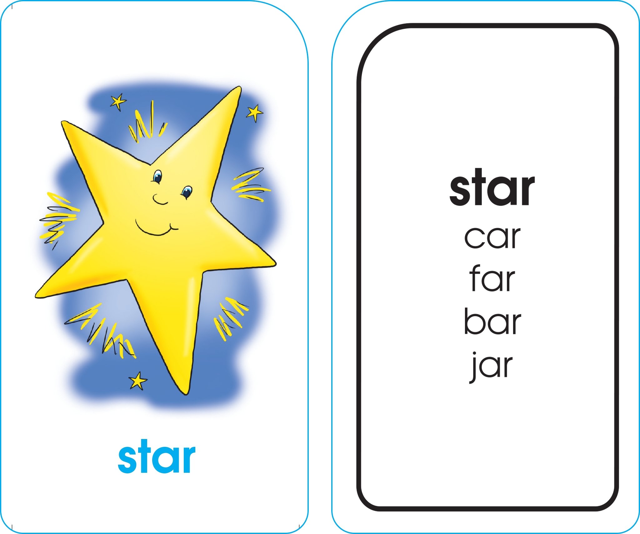 flash cards word families 4