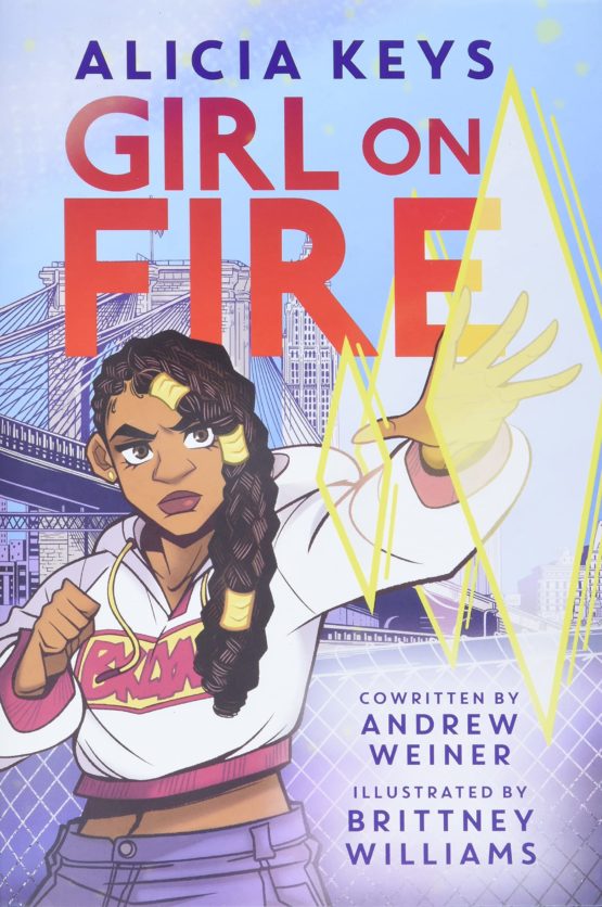 Girl on Fire Hardcover by Alicia Keys