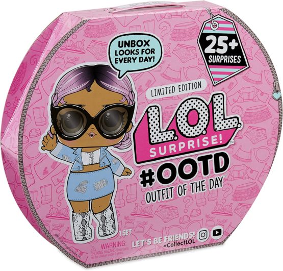 LOL Surprise OOTD Advent Calendar with 25+ Surprises Including a Collectible Doll, Mix and Match Outfits, Shoes, and Accessories – Great Gift for Kids Ages 4+