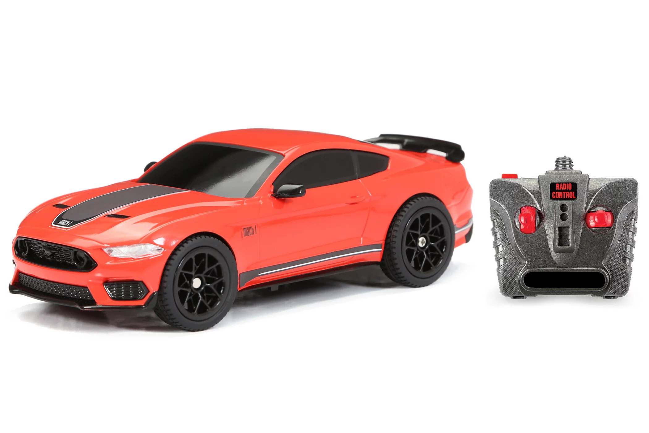 Adventure Force (1:24) Ford Mustang Mach 1 Battery Radio Control Sports Car, RED 2423-13R
