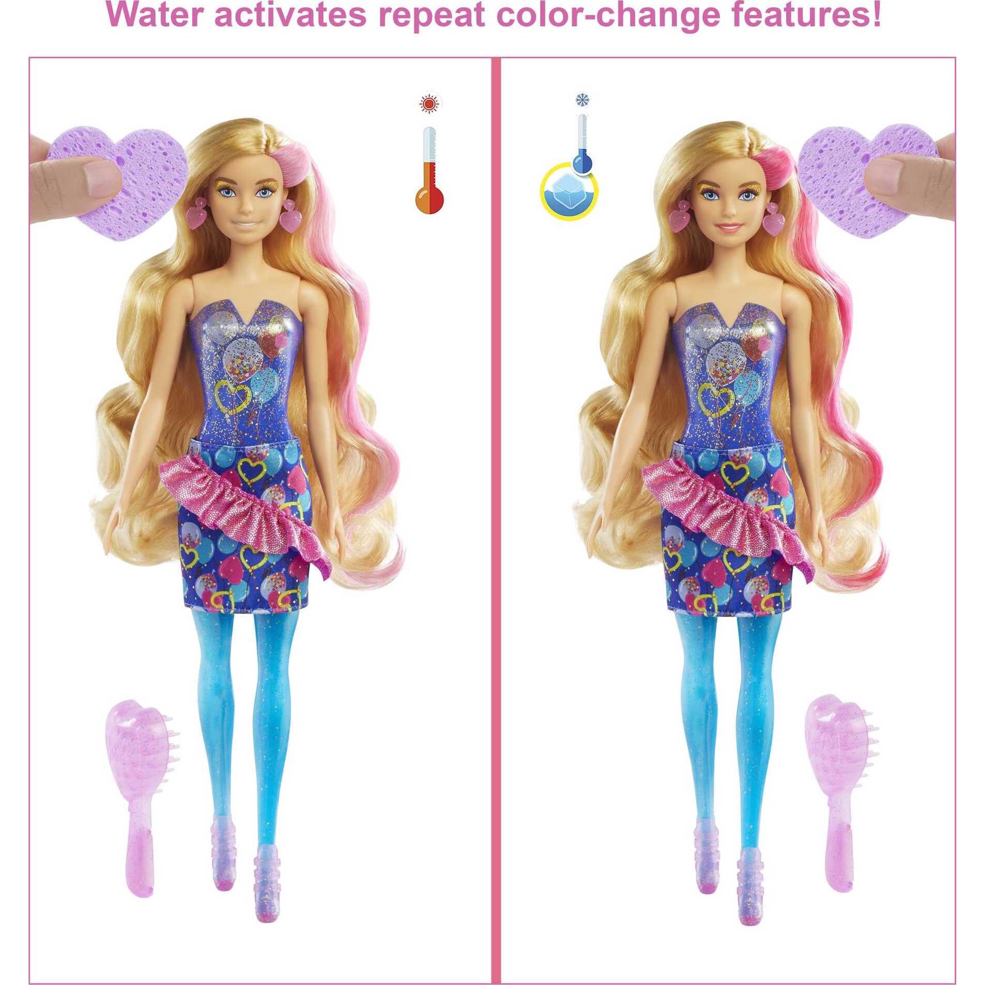 barbie colour reveal doll party series 3