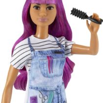 barbie salon stylist purple hair 2