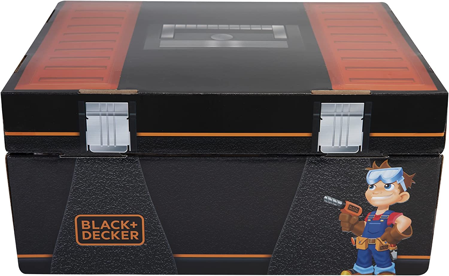  BLACK+DECKER Kids Tool Set Pretend Play Trunk with