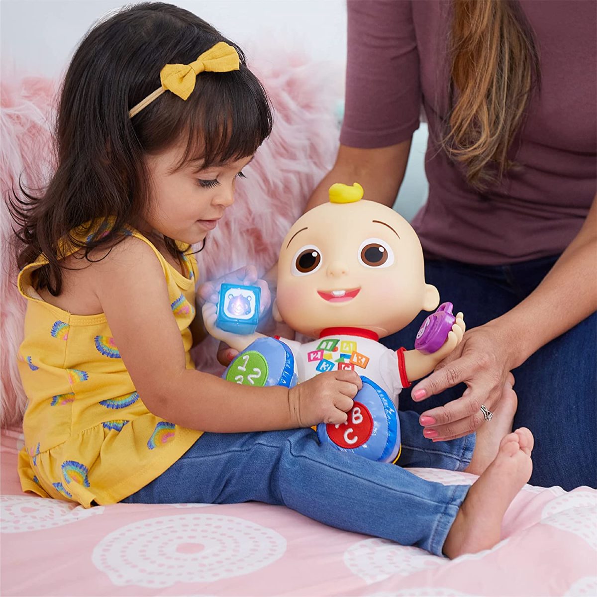 Interactive Learning JJ Doll with Lights, Sounds, and Music