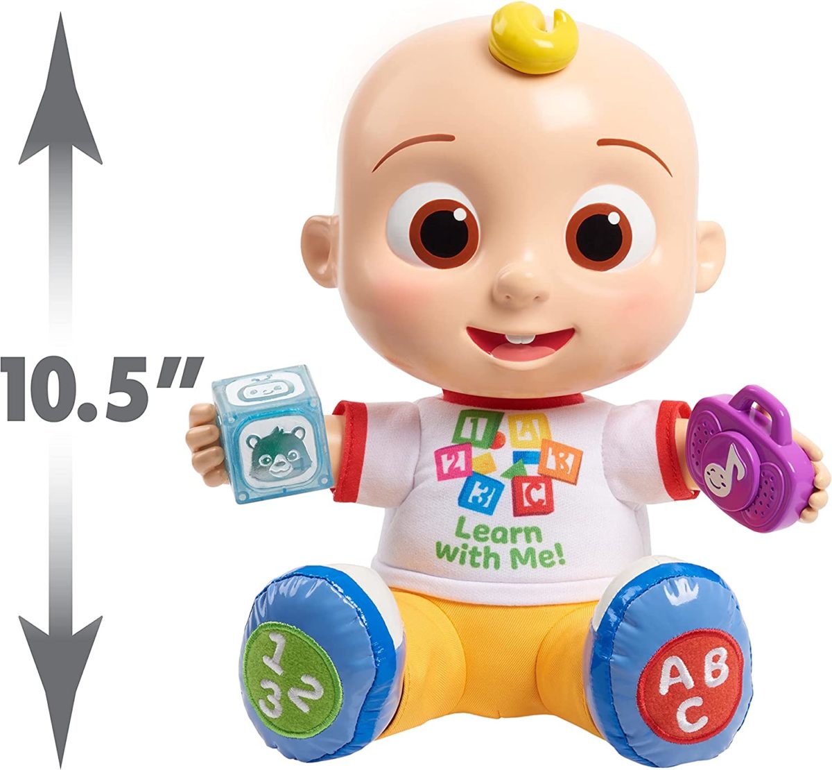 Interactive Learning JJ Doll with Lights, Sounds, and Music