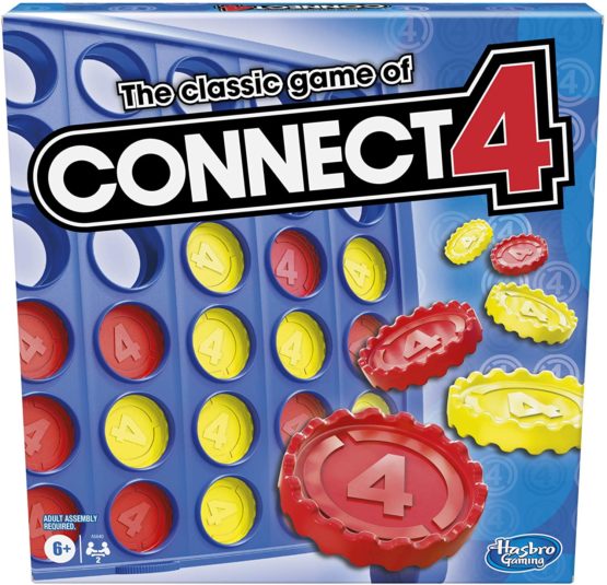 Hasbro Gaming CONNECT 4 – Classic four in a row – Board Games and Toys for Kids, boys, girls – Ages 6+