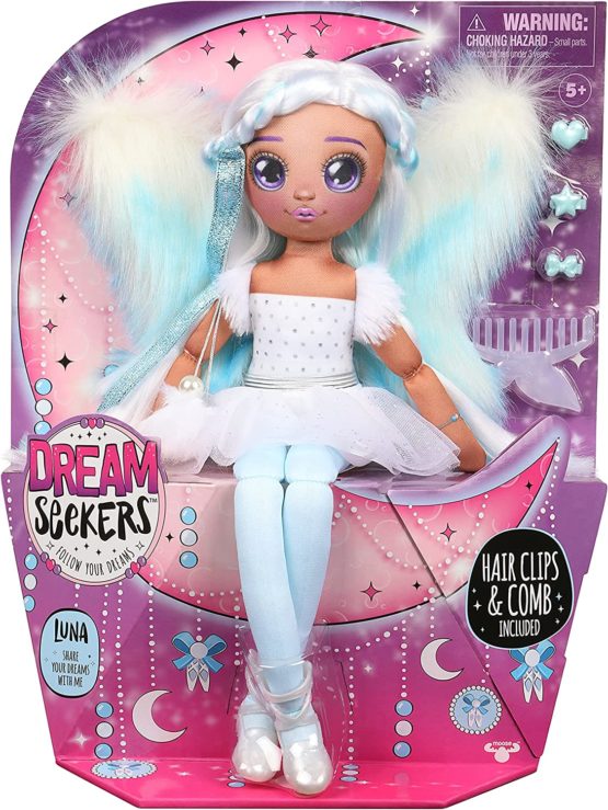 Dream Seekers Doll Single Pack – 1pc Toy | Magical Fairy Fashion Doll Luna