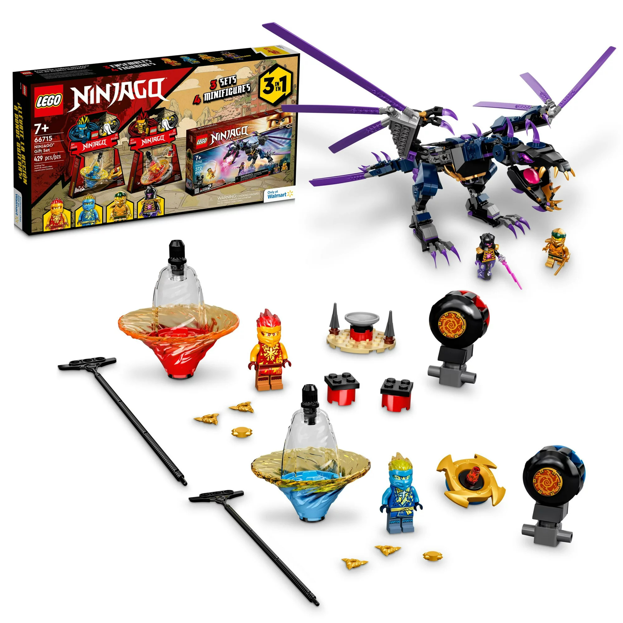 LEGO Ninjago 66715 Building Toy Gift Set Limited Edition For Kids, Boys, and Girls (429 pieces)