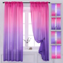 pink purple ombre curtains 1